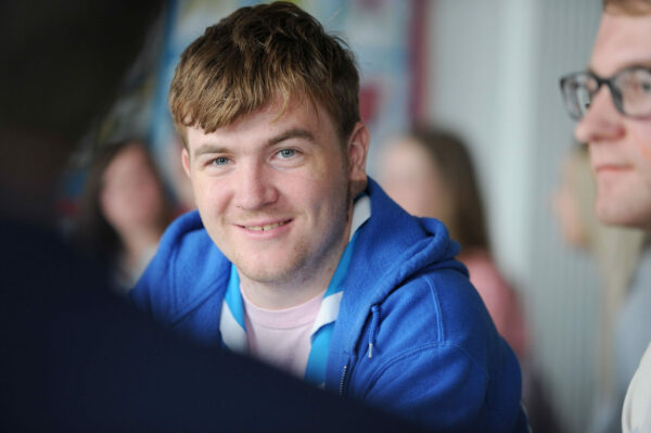 Ewan Knight MSYP, Member for Scouts Scotland in a breakout session at SYP77
