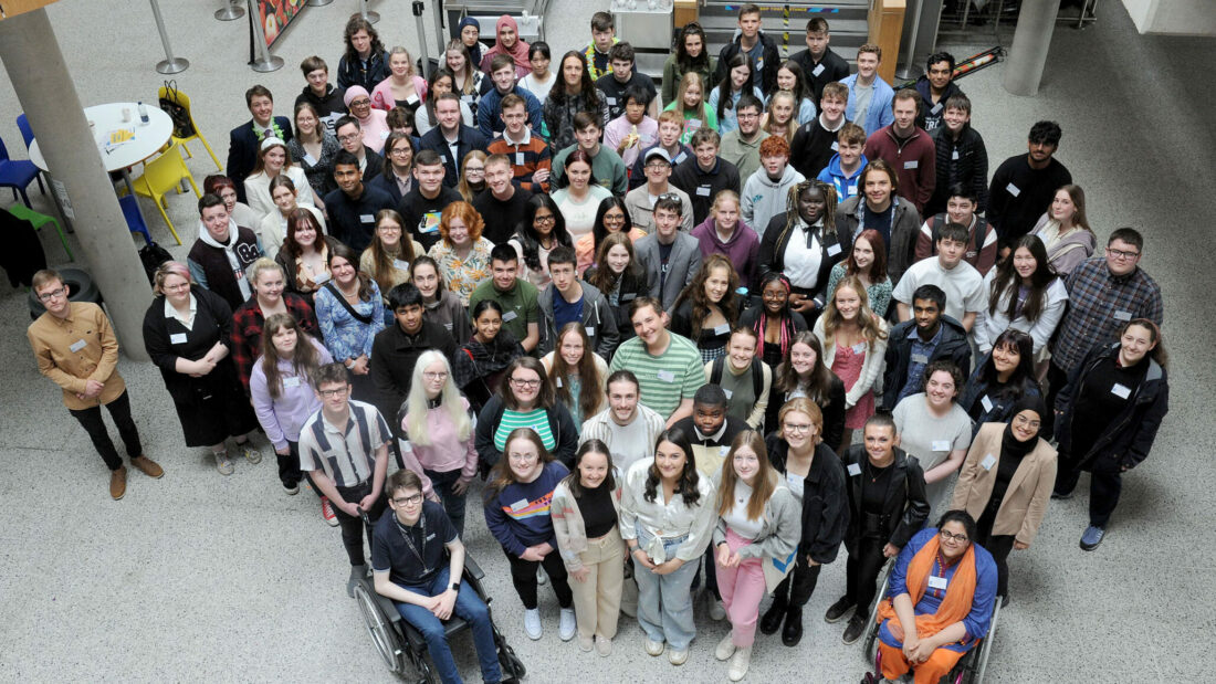 Members of the Scottish Youth Parliament gathered at the 77th National Sitting in Greenfaulds High School in North Lanarkshire
