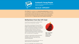 Screenshot of SYP's December 2024 partners and stakeholders newsletter, which is available to read at: mailchi.mp/syp/dec24.